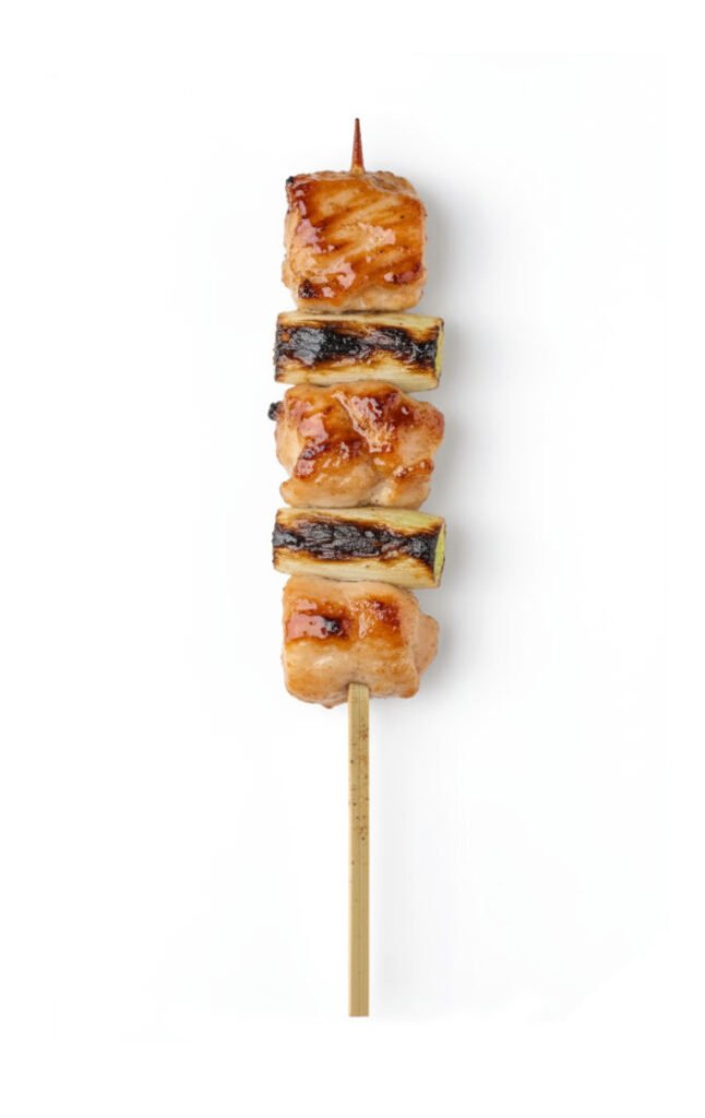 This is Negima(ねぎま) Chicken Breast Yakitori Photo