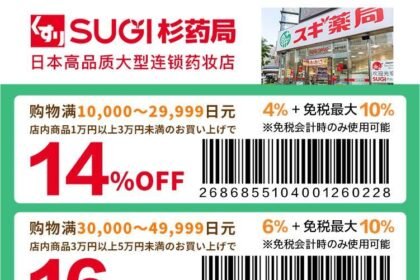 This is SUGI discount code image